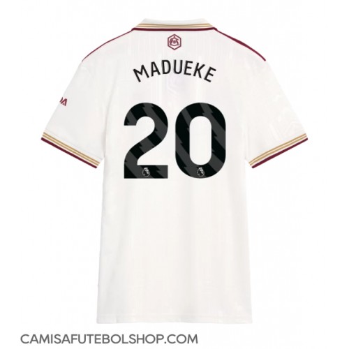 Camisa de time de futebol Arsenal Noni Madueke #20 Replicas 3º Equipamento Feminina 2025-26 Manga Curta Camisa de time de futebol Arsenal Noni Madueke #20 Replicas 3º Equipamento Feminina 2025-26 Manga Curta